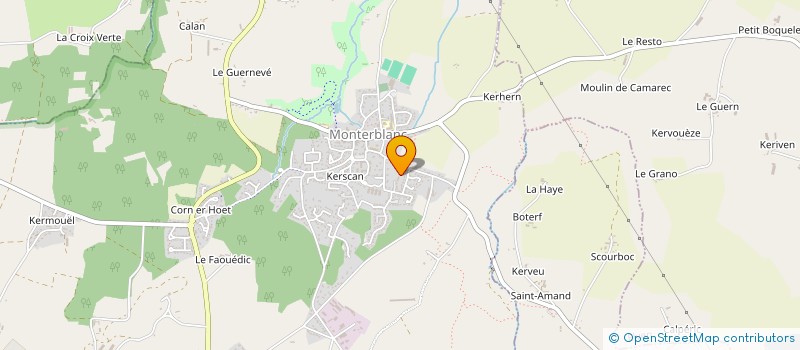 localisation de l'entreprise MOYSAN ET FILS à MONTERBLANC