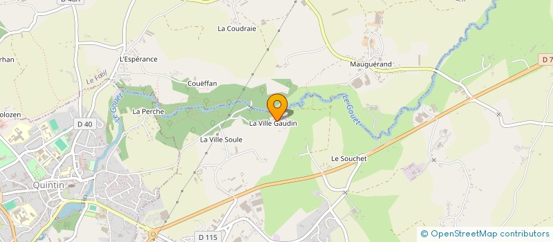 localisation de l'entreprise MOYSAN-PRAT  SAINT-BRANDAN