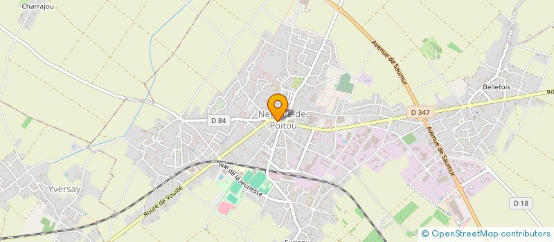 localisation de l'entreprise MOYSE  NEUVILLE-DE-POITOU