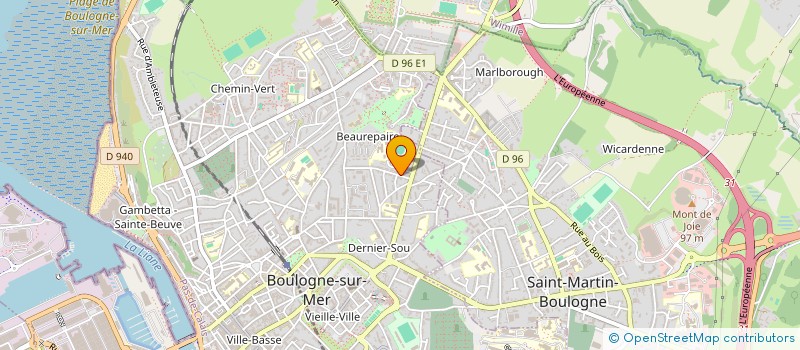 localisation de l'entreprise MOYU  BOULOGNE-SUR-MER