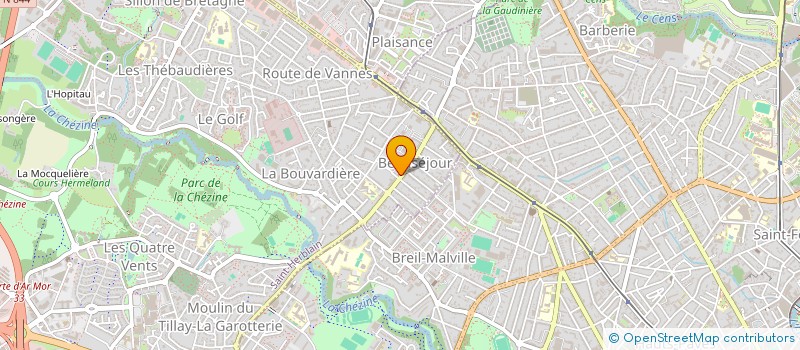 localisation de l'entreprise MOZ'ARTS  SAINT-HERBLAIN