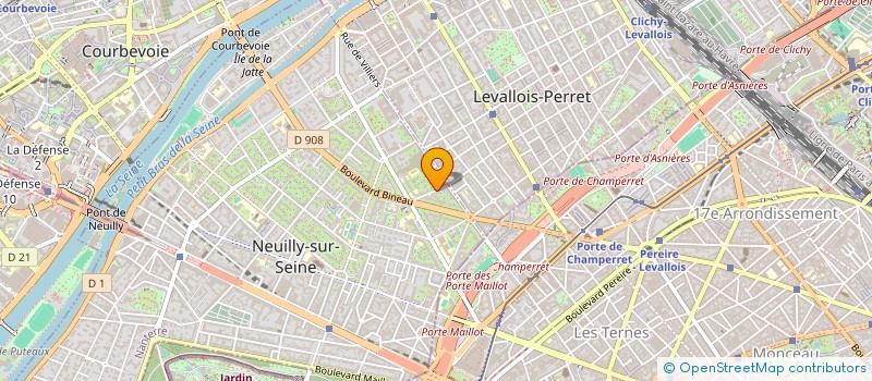 localisation de l'entreprise MOZ-CONSULTING à NEUILLY-SUR-SEINE