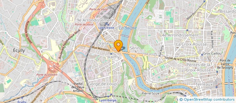 localisation de l'entreprise MOZ TECHNOLOGIE  LA TALAUDIERE