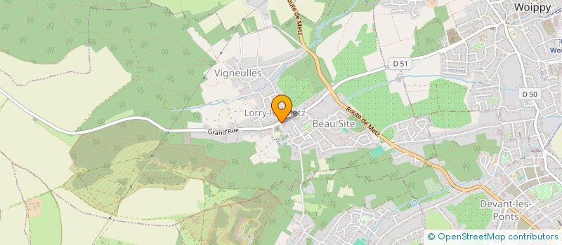 localisation de l'entreprise MOZA IMMO SERVICES  LORRY-LES-METZ