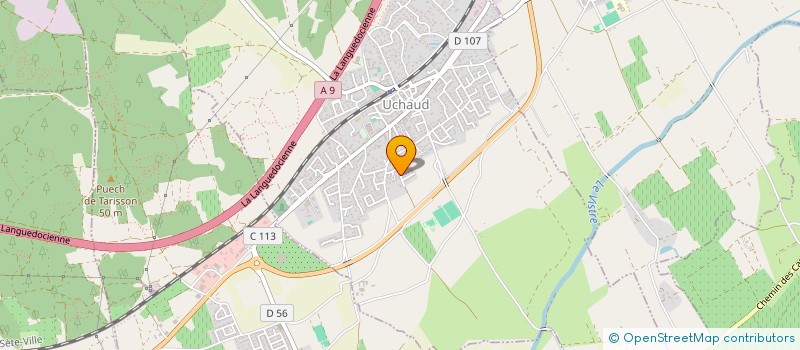 localisation de l'entreprise MOZAIC  UCHAUD