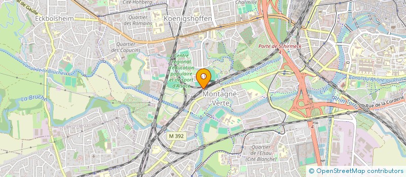 localisation de l'entreprise MOZAIK  STRASBOURG