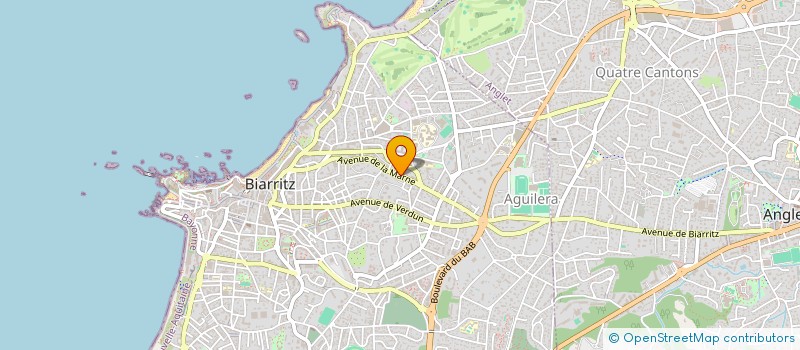 localisation de l'entreprise MOZAIK à BIARRITZ