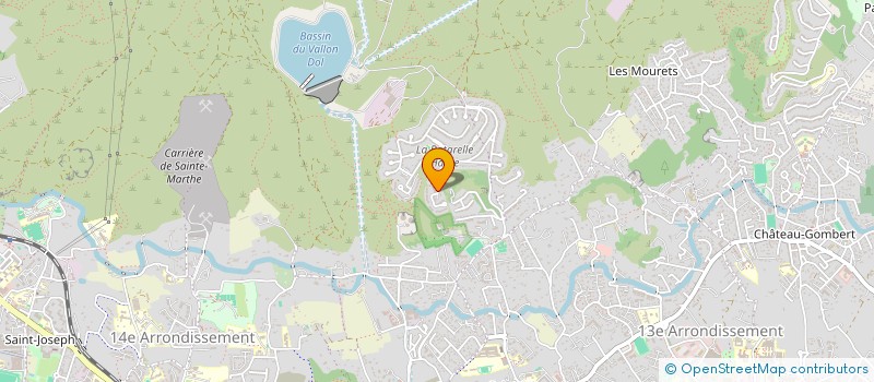 localisation de l'entreprise MOZAIK  GENERAC