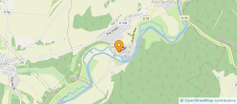 localisation de l'entreprise MOZAIK & CO  SAINTE-MARIE-SUR-OUCHE