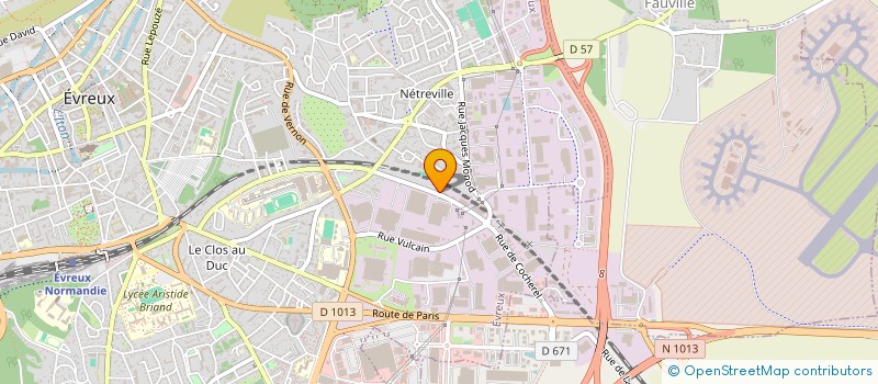 localisation de l'entreprise MOZAIK LAVAGE  EVREUX