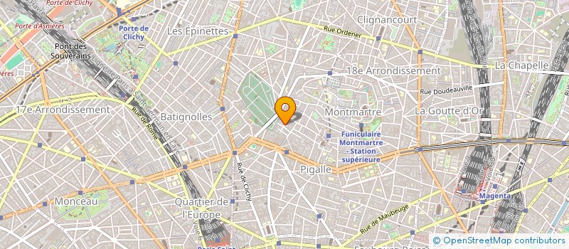 localisation de l'entreprise MOZAIQUE  PARIS