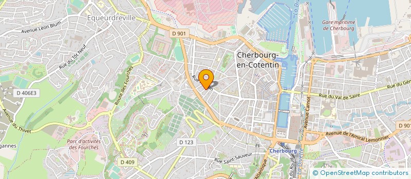 localisation de l'entreprise MOZAIQUE PLAISIR  CHERBOURG-EN-COTENTIN