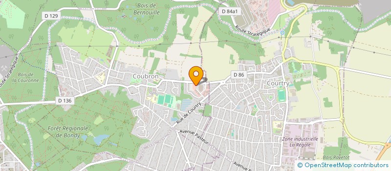 localisation de l'entreprise MOZALYS à COUBRON