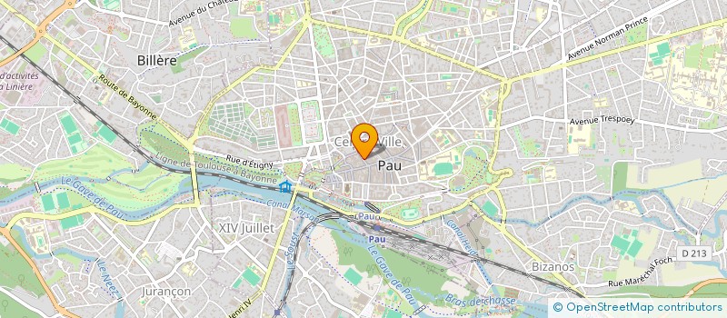localisation de l'entreprise MOZAR à PAU