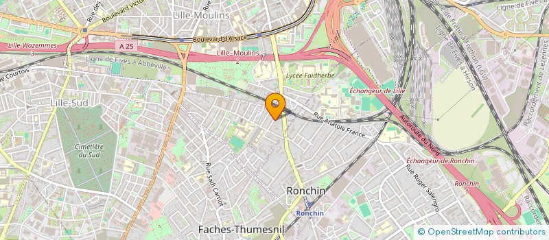 localisation de l'entreprise MOZAR CONSULTING à LILLE