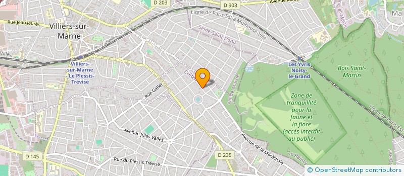 localisation de l'entreprise MOZARD SARL à LE PLESSIS-TREVISE