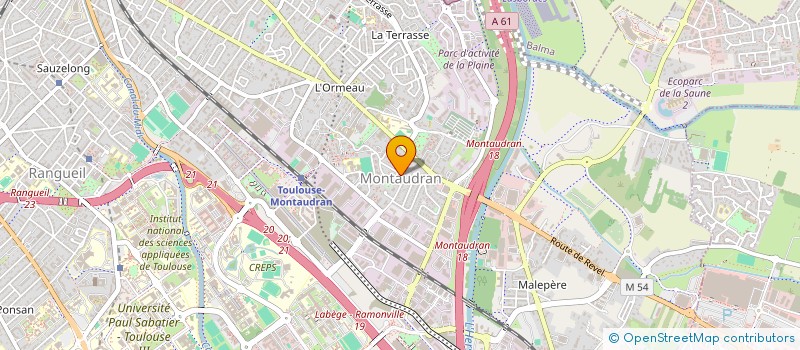 localisation de l'entreprise MOZART 31 à TOULOUSE