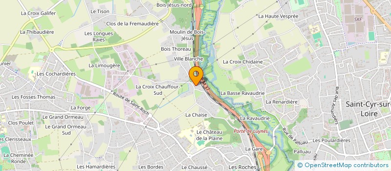 localisation de l'entreprise MOZART à FONDETTES