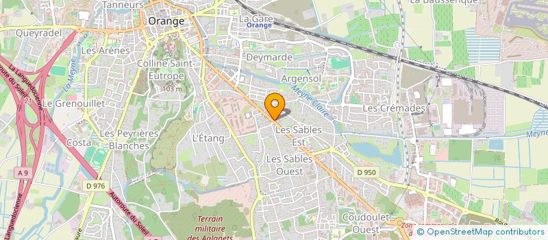 localisation de l'entreprise MOZART  ORANGE