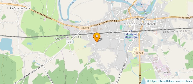 localisation de l'entreprise MOZART  MONTPON-MENESTEROL