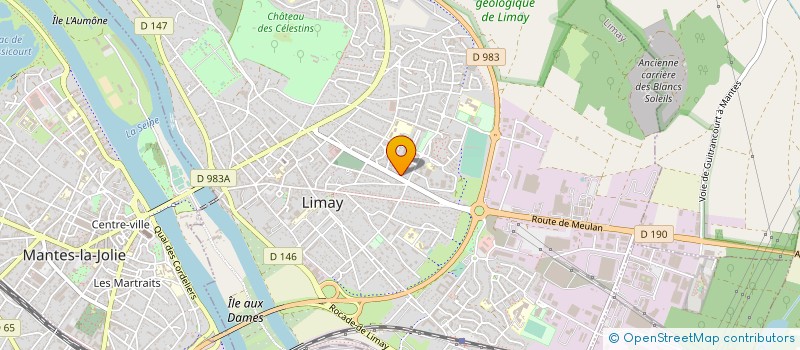 localisation de l'entreprise MOZART CONSTRUCTION  LIMAY