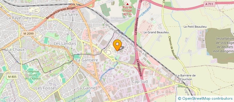 localisation de l'entreprise MOZART CONSULTANT à CLERMONT-FERRAND