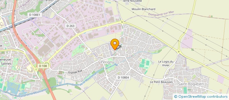 localisation de l'entreprise MOZART ET BRARDES  PERIGNY