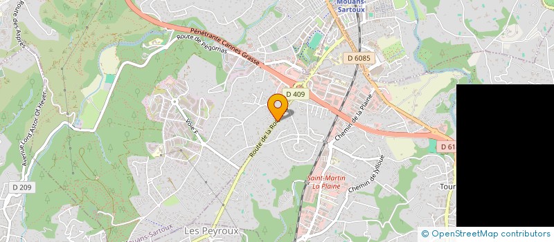 localisation de l'entreprise MOZART ET LA PIZZA à MOUGINS