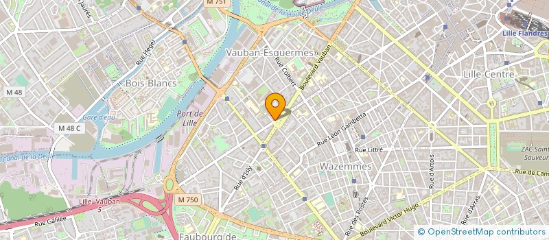 localisation de l'entreprise MOZART GESTION PRIVEE à LILLE