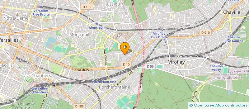 localisation de l'entreprise MOZART INVESTISSEMENT  VERSAILLES