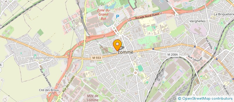 localisation de l'entreprise MOZART INVESTISSEMENT à LILLE