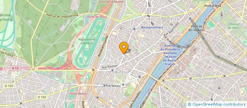 localisation de l'entreprise MOZART SERVICE PLUS à PARIS