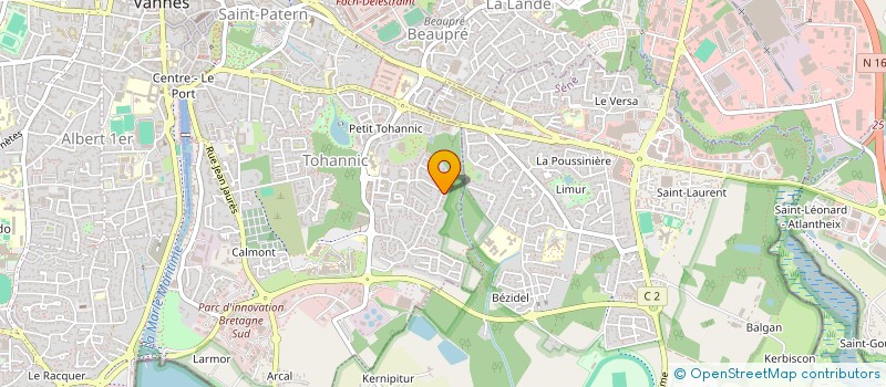 localisation de l'entreprise MOZARTIMMO à VANNES