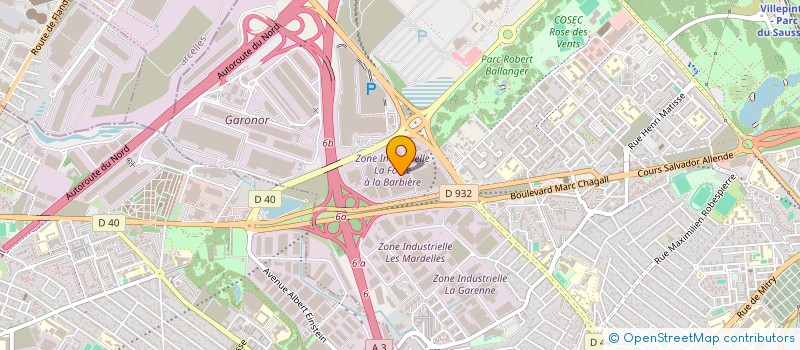 localisation de l'entreprise MOZER CPG à AULNAY-SOUS-BOIS