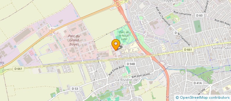 localisation de l'entreprise MOZH  SAINTE-SAVINE