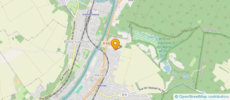 localisation de l'entreprise MOZIAN  MERIEL