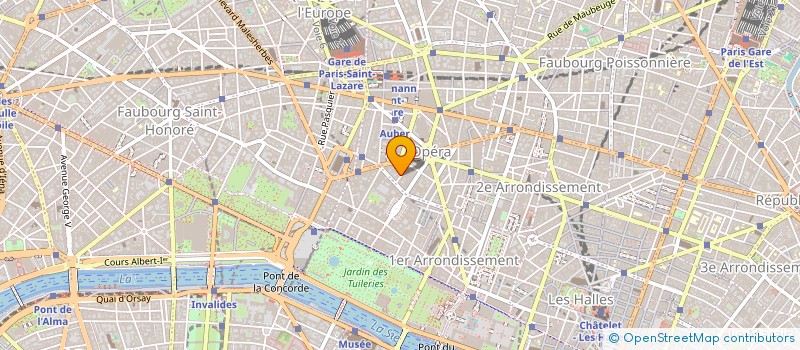 localisation de l'entreprise MOZOE à PARIS