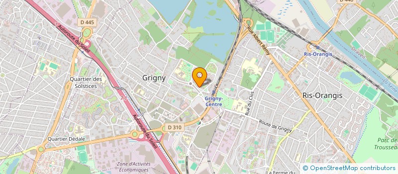 localisation de l'entreprise MOZRANISOLATIONS à GRIGNY