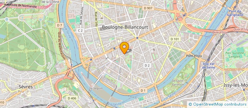 localisation de l'entreprise MOZUGO à BOULOGNE-BILLANCOURT