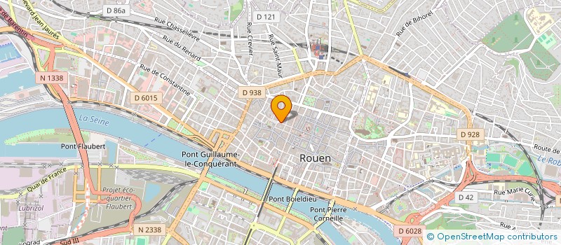 localisation de l'entreprise MOZZA à ROUEN