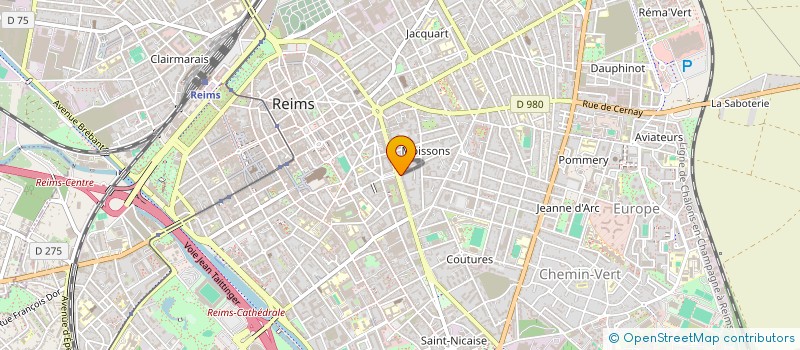 localisation de l'entreprise MOZZA REMOIS  REIMS