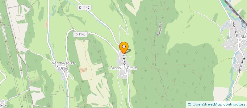 localisation de l'entreprise MOZZI  BUSSY-LA-PESLE