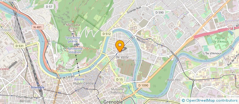 localisation de l'entreprise MP à GRENOBLE