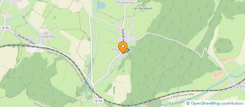 localisation de l'entreprise MP  CHATENOIS