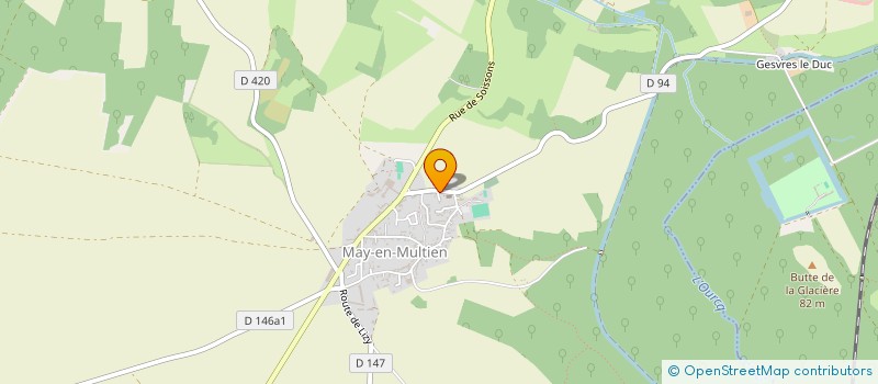 localisation de l'entreprise MP  MAY-EN-MULTIEN