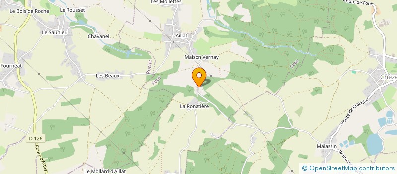 localisation de l'entreprise MP'ACT  FOUR