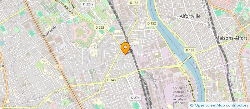 localisation de l'entreprise MP ACTION CONSEILS GESTIONS à VITRY-SUR-SEINE
