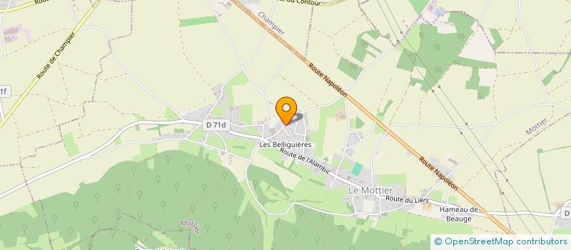 localisation de l'entreprise MP ALTITUDE  MOTTIER