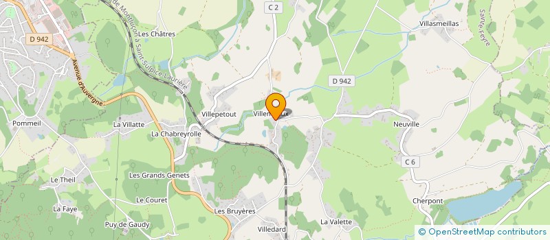 localisation de l'entreprise MP AMNIS à SAINTE-FEYRE