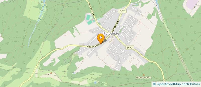 localisation de l'entreprise MP AUTO  PORCELETTE